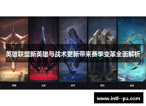 英雄联盟新英雄与战术更新带来赛季变革全面解析