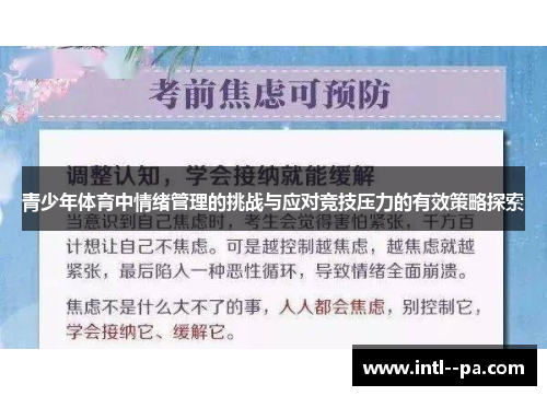 青少年体育中情绪管理的挑战与应对竞技压力的有效策略探索